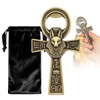 LULLEA Egyptian Anubis Bottle Opener, Mythology Gifts for Men Women