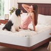PRIMESOFT Twin XL Size Bambo Mattress Topper, Thick Pillow Top