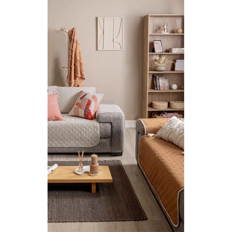 Vianney Protector De Sillon Individual Beige Vianney 2 Vistas