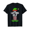 Lifting Elf Family Matching Group Funny Christmas T-Shirt