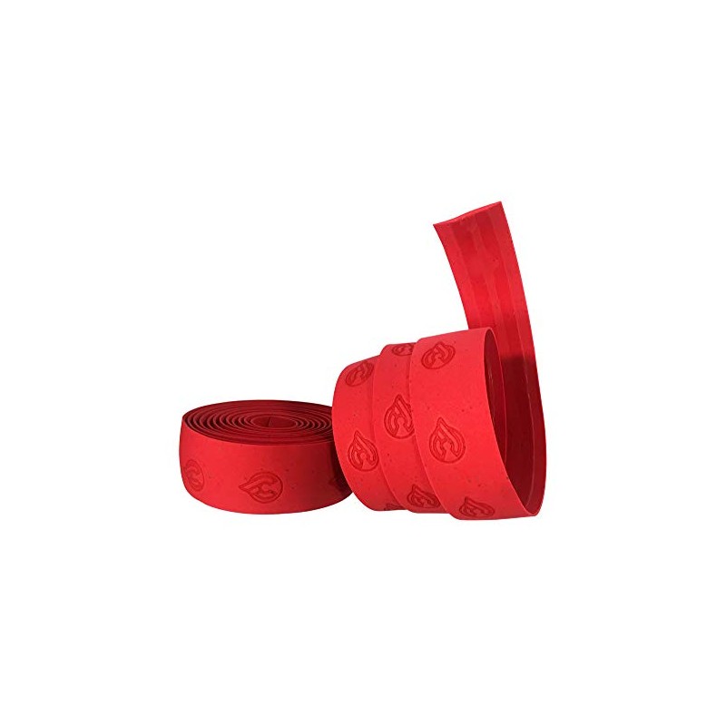 Cinelli Gel Cork Handlebar Tape, One Size, Red