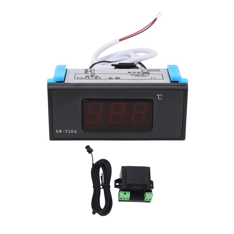 Digital Thermostat 0.1℃ Resolution 0.5℃ Accuracy Dual Display Temperature Controller