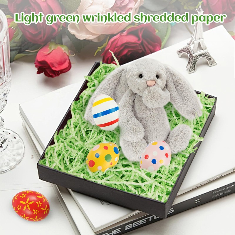 Easter Grass Paper, Hillylolly 200 g Easter Grass Green, Shredded