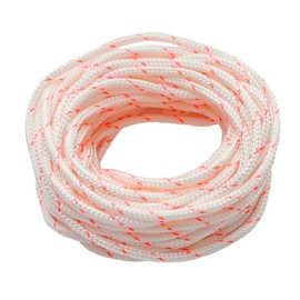Mtanlo 4.0 mm Recoil Starter Rope Pull Cord 10-Meter Trimmer Edger Brush Cutter Lawn Mower for Stihl Chainsaw Pull Cord for Husqvarna Chainsaw Cord Recoil Rope Nylon Starter Cord (4.0 mm-Red-10M)