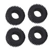 4PCS RC Wheel Tire Rubber Tyre 51mm Diameter for Axial