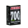 KENDA 700 23 / 25C Presta 60mm bike camera
