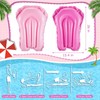 Foilswirl 20ft 3D Flamingo Slip Water Slide Double Lane Lawn