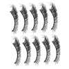 Mikinona 1 Box Messy False Eyelashes Curly Fake Lashes False