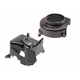 Cylinder Cover + Fan Wheel Cover Set Suitable for Peugeot Speedfight 1/2 TKR Trekker Vivacity Elyseo Buxy AC 50 2T - Fan Cylinder Cooling Cover