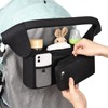 Accmor Universal Stroller Organizer with Insulated Cup Holder Detachable Phone