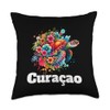 Curaçao / Curacao Throw Pillow