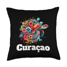Curaçao / Curacao Throw Pillow