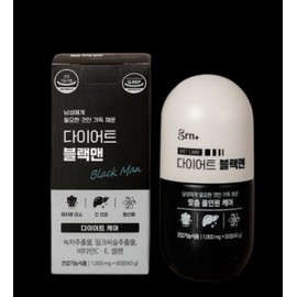 grn diet blackman 60 tablets / grn 다이어트 블랙맨 60정
