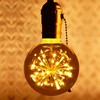 E27/G95 220V Retro Style Filament Light Bulb LED Lamp for