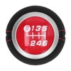 6 Speed Gear Shift Knob Manual Shifter Head Automotive Body