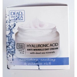 DEAD SEA Collection Anti-Wrinkle Facial Day Cream with Hyaluronic Acid 1.69 FL