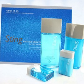 Men's skin lotion for oily and combination oily skin basic cosmetics moisturizing 2 types refreshing refreshing balance vitality / 남성 스킨 로션 지복합성 지성 유수분 기초 화장품 보습 2종 리프레싱 산뜻한 밸런스 활력
