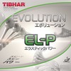 Tibhar Evolution EL-P Table Tennis Rubber (Red, 2.0mm)