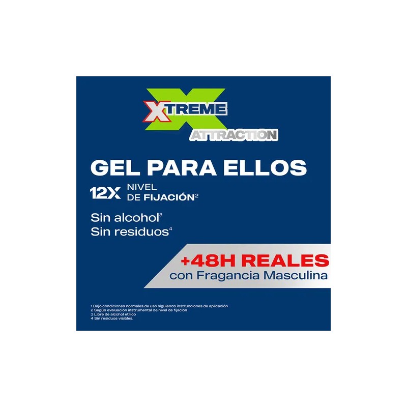 Gel Fijador Attraction 1Kg Xtreme