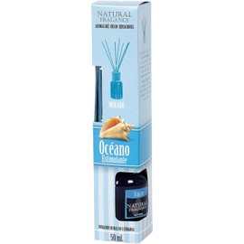 Ambientair Difusor de Varillas 50 ml – Aroma Brisa Marina – Mikado Clásico – Aromatizante Acuático y Refrescante