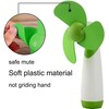 JDYYICZ Mini Handheld Fan Personal Fan Battery Soft Foam Blades