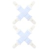 2-Piece Bed Sheet Detangler Clips – Stop Laundry Tangles &