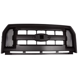 Bapmic FL3Z-8200-AA Front Black Honeycomb Mesh Hood Bumper Grill Grille For 2015-2017 Ford F150