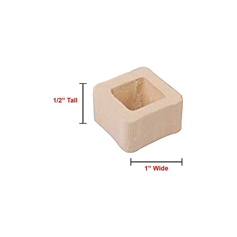 1/2" Tall x 1" Wide Kiln Post - 4 Pack