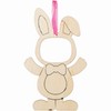 Baker Ross Easter Bunny Wooden Picture Frame Craft Set -