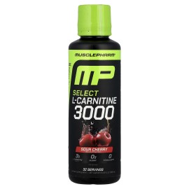 Select L-Carnitine 3000, Sour Cherry , 16 fl oz (480 ml)