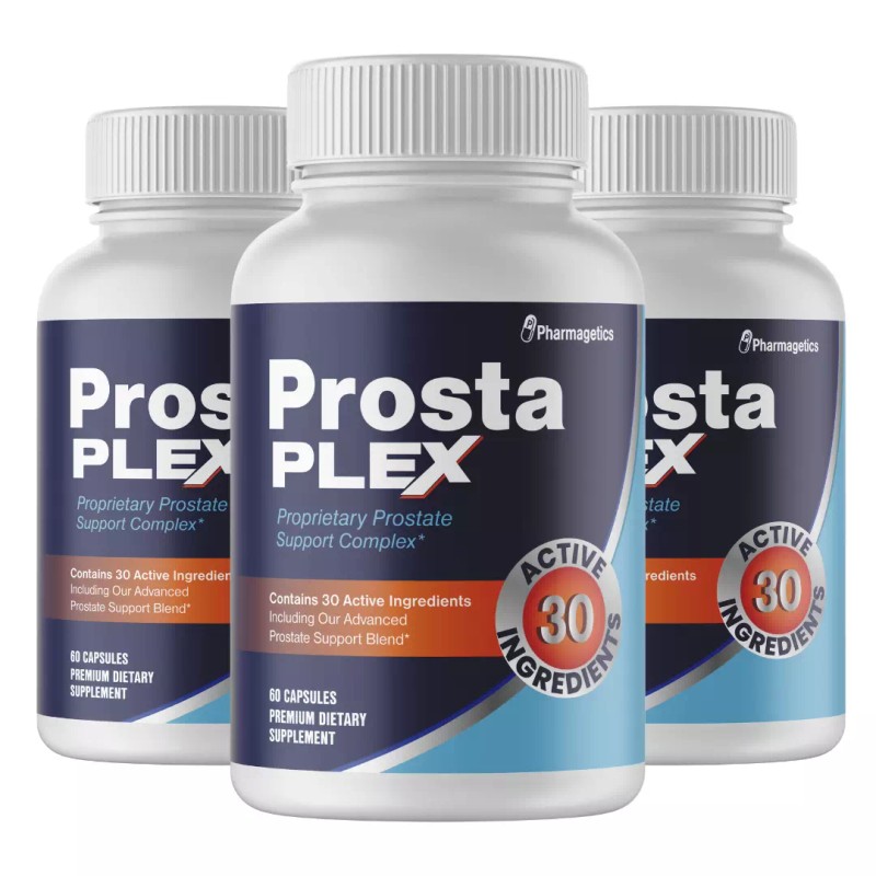 Prosta Plex 3 Bottles ProstaPlex Proprietary Prostate Support Prosta Plex