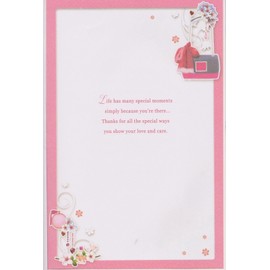 Opacity Flowers & Roses ~ To My Wife With Love on your 60th Birthday ~ Large Luxury Birthday Card