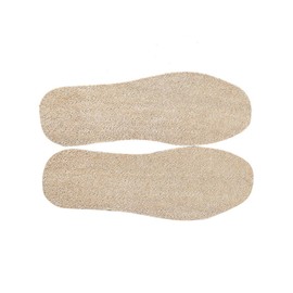 KOMBIUDA 1pair Loofah Insoles for Men and Women Breathable Shoe Pads for Foot Care Moisture Absorbent Lightweight and Portable for Walking and Sports