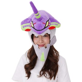 [Sazac] Kigurumi Cap Neon Genesis Evangelion Unit-01 Purple