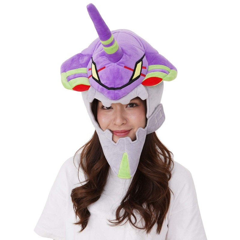 [Sazac] Kigurumi Cap Neon Genesis Evangelion Unit-01 Purple