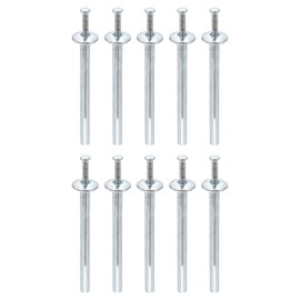 DTGN 1/4" x 3"(D x L) Drive Anchors - 25Pack - Good for Metal Steel Aluminum Concrete - Hammer Drive Nail - Silver