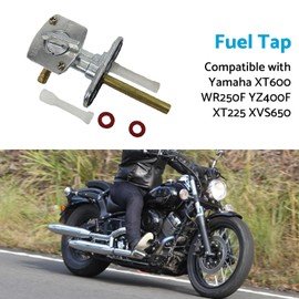 MAX COOL Motorbike Fuel Tank Tap Filter Petcock Switch Suitable for Yamaha XT600 WR250F YZ400F XT225 XVS650
