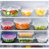 Silicone Stretch Lids for Food Storage – Reusable Elastic Covers