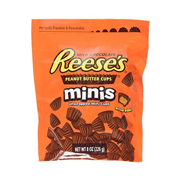 REESE'S Peanut Butter Cups Minis (8-Ounce)
