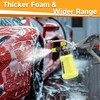M MINGLE High Pressure Washer Gun with Foam Cannon, Foam