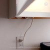 GE LED HD+ Undercabinet Puck Light Fixture, Linkable Plug-in Fixtures