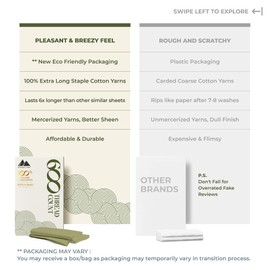 MAYFAIR LINEN 100% Egyptian Cotton Full Size Fitted Sheet Only - 600 Thread Count 16" Deep Pocket Full Size Fitted Sheet, Soft Cooling Sateen No Pop-Off Elastic Bottom Sheet for Adults - Sage Green