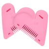minkissy Haircutting Tool for Women 2pcs Comb with Plastic Bangs