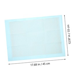 VILLFUL 20pcs Super Absorbent Disposable Pet Training Pads for Small Dogs and Puppies Leakproof Pee Mats for Home Use Versatile Doggie Potty Liners