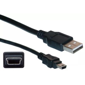 Unbranded 5FT USB 2.0 A Male to Mini 5 Pin B Data Charging Cable Cord for GPS Camera MP4