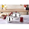 DESTALYA Turkish Teapot Set, Stainless Steel Double Tea Pots for