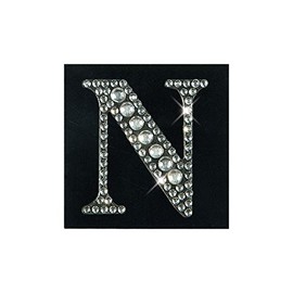 Diamond Crystal Letter N Craft Embellishment