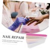Baluue 50pcs Glitter Nail Files for Pedicure and Manicure Multi-sided
