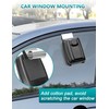 TEUEN Car Window Lock Box for Turo, Portable Car Key