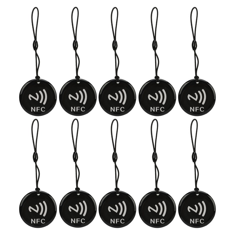 10 Pcs NFC Card 8Kbit Storage 13.56MHZ 106KBoud Rewritable Access